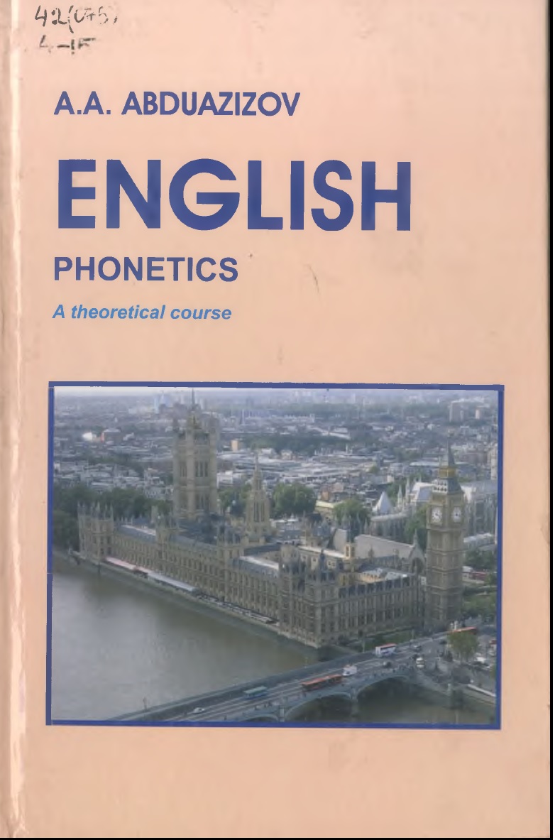 ENGLISH PHONETICS