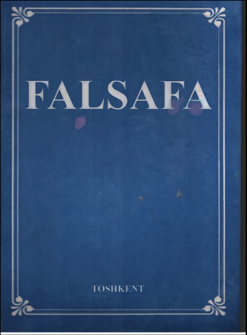 Falsafa 1-qism